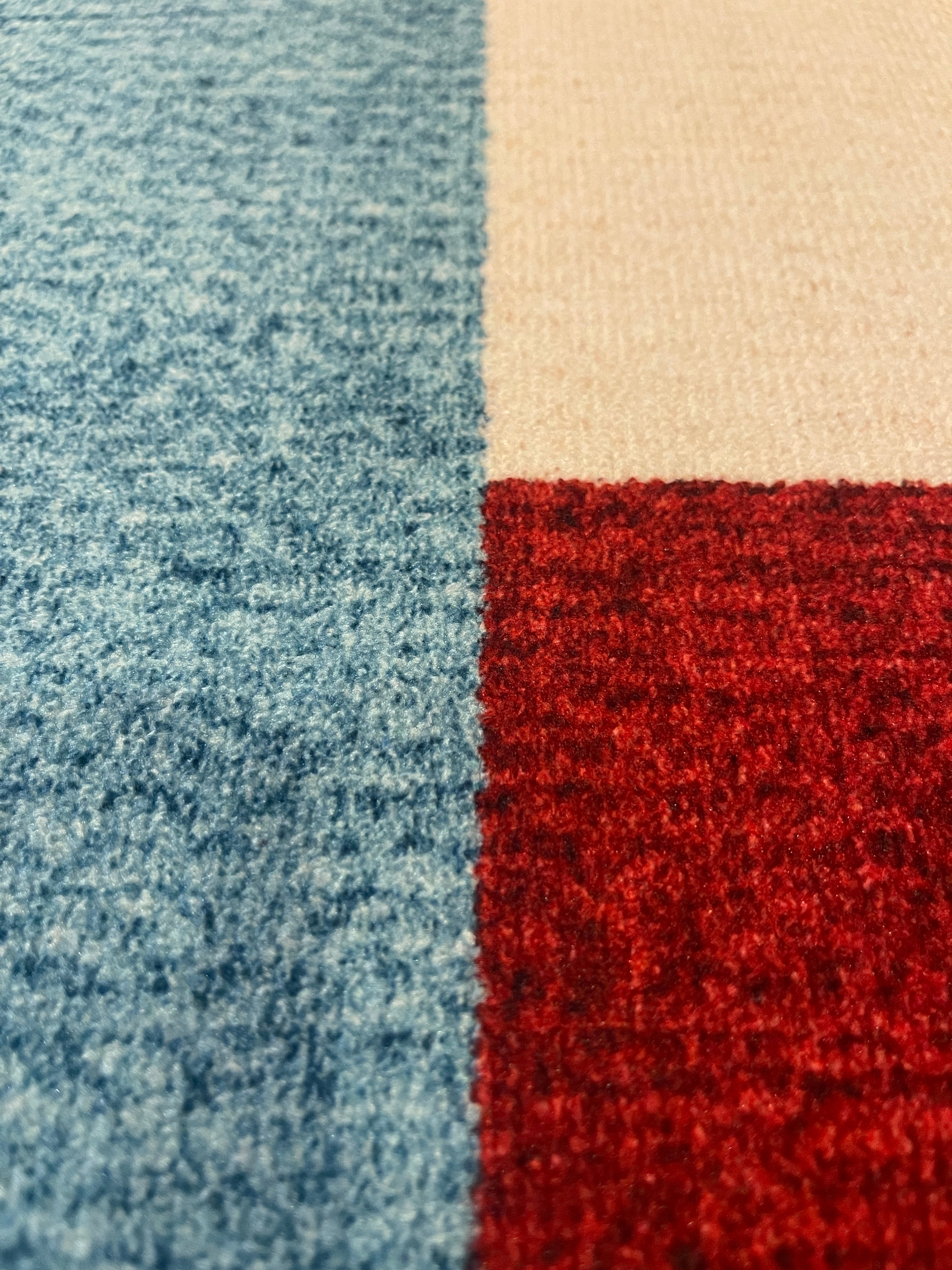 Berry & Milk Block Rug