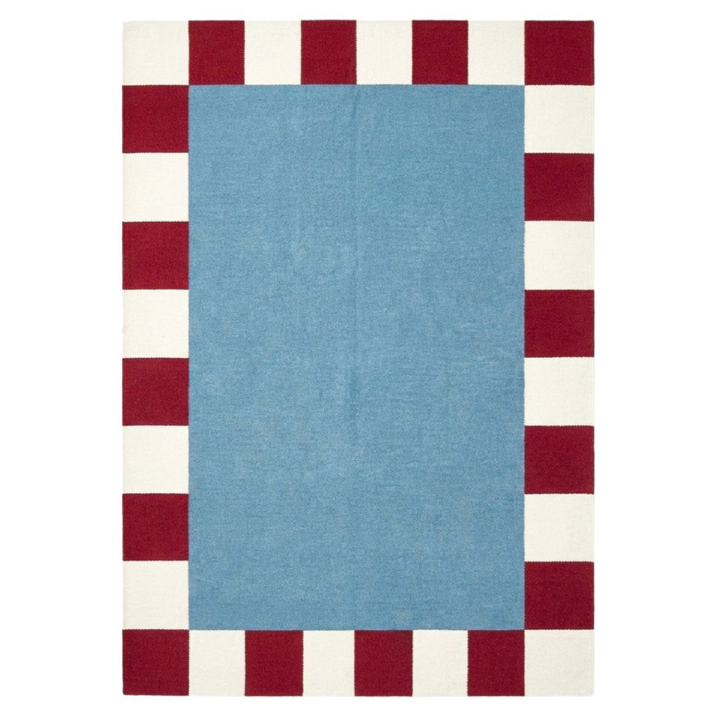 Berry & Milk Block Rug