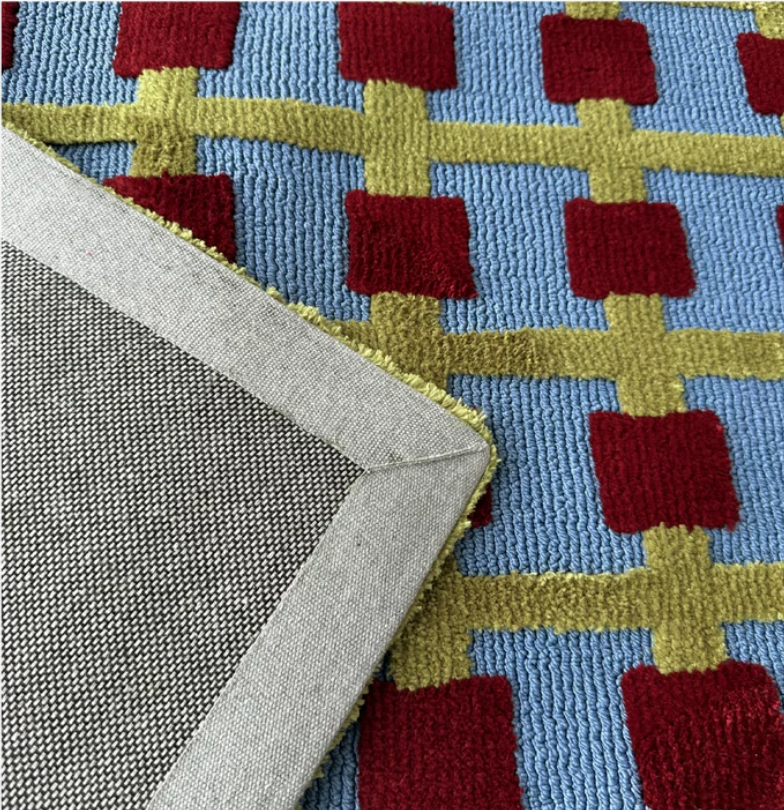 Picnic Waffle Grid Rug