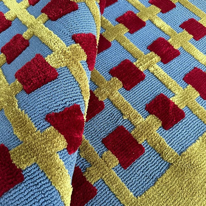 Picnic Waffle Grid Rug