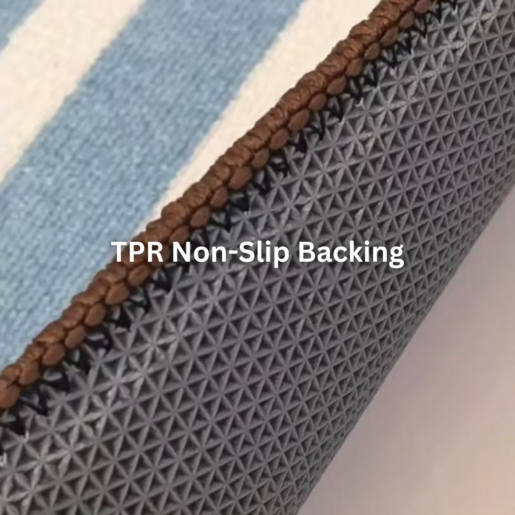 Wobble Edge Checkered Rug