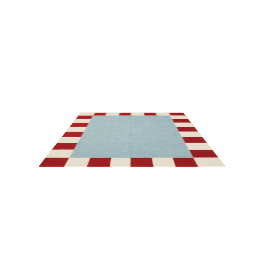 Berry & Milk Block Rug